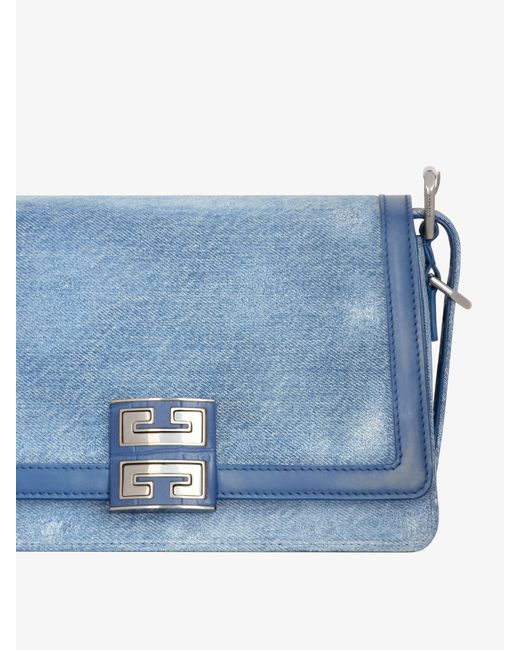Givenchy Blue Medium 4G Crossbody Bag