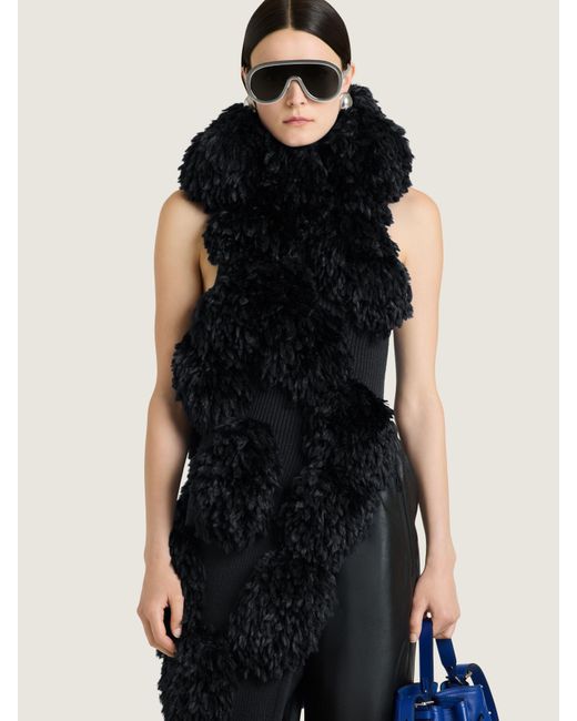 Givenchy Black Asymmetric Top