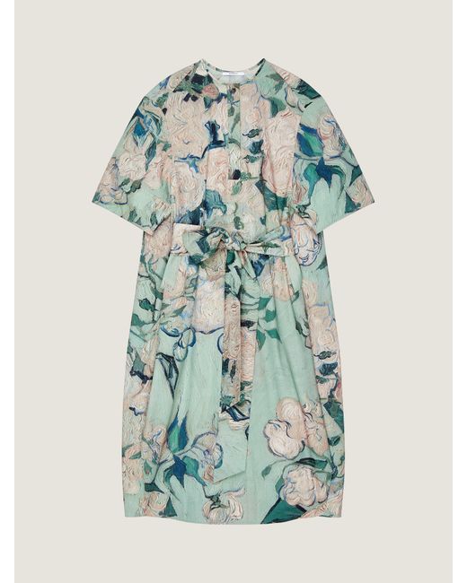 Givenchy Blue Cocoon Long Dress