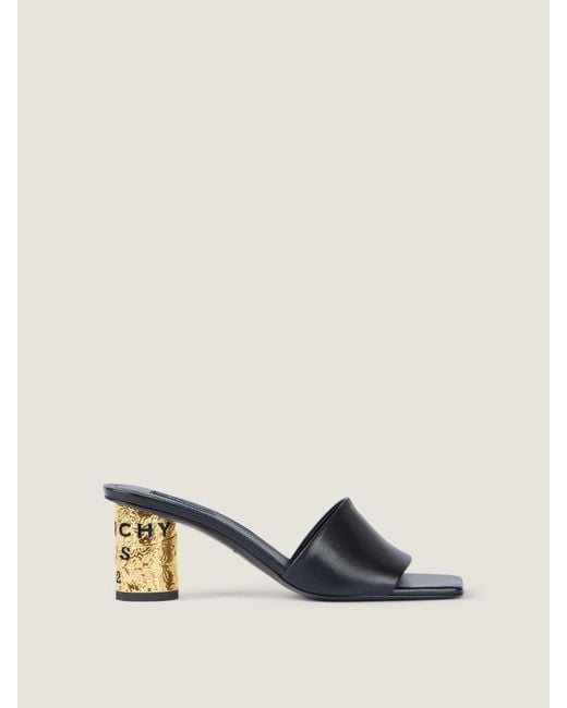 Givenchy Natural Tape Heeled Mules
