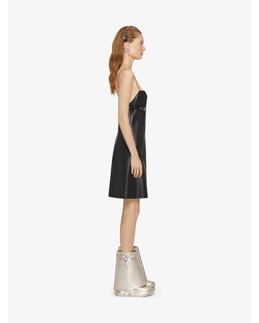 Givenchy Natural Shark Lock Biker Ankle Boots