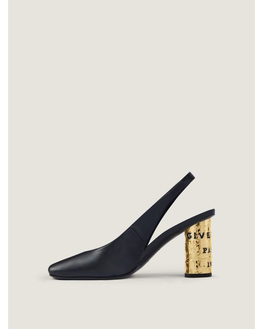 Givenchy Natural Tape Slingbacks