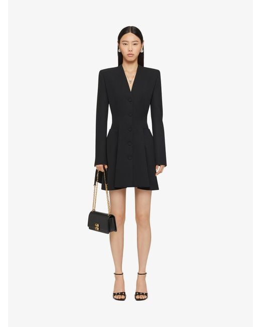Givenchy Black Tailored Dress
