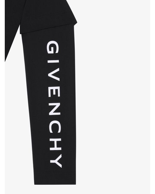 Givenchy Black Double Layered T-Shirt for men