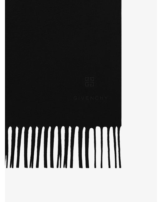 Echarpe en cachemire Givenchy pour homme en coloris Black