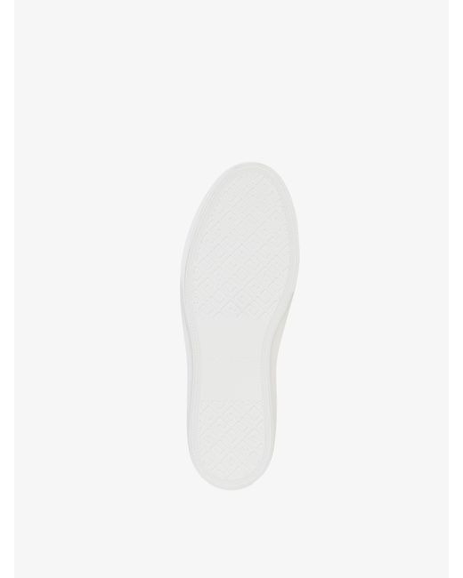 Sneakers City en toile et suède Givenchy pour homme en coloris White