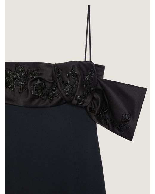 Givenchy Black Sliced Long Dress