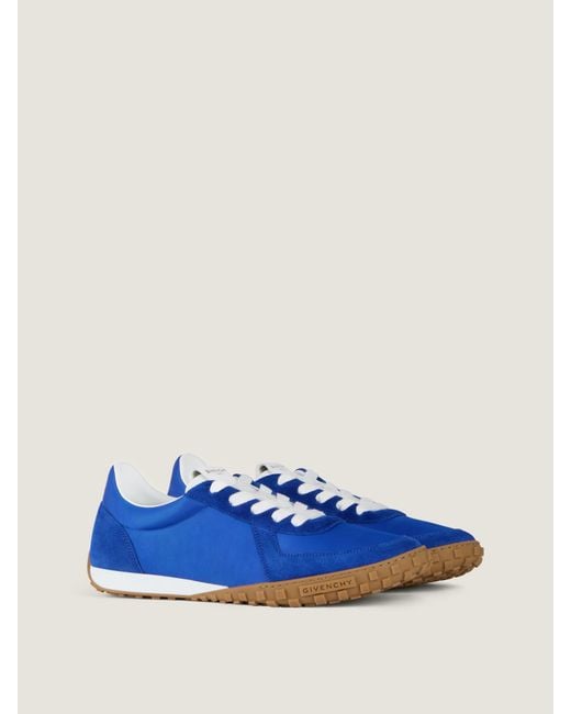Sneaker Glide in nylon e suede di Givenchy in Blue da Uomo