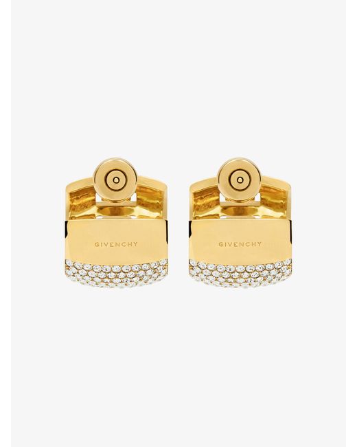 Givenchy Metallic 4G Earrings