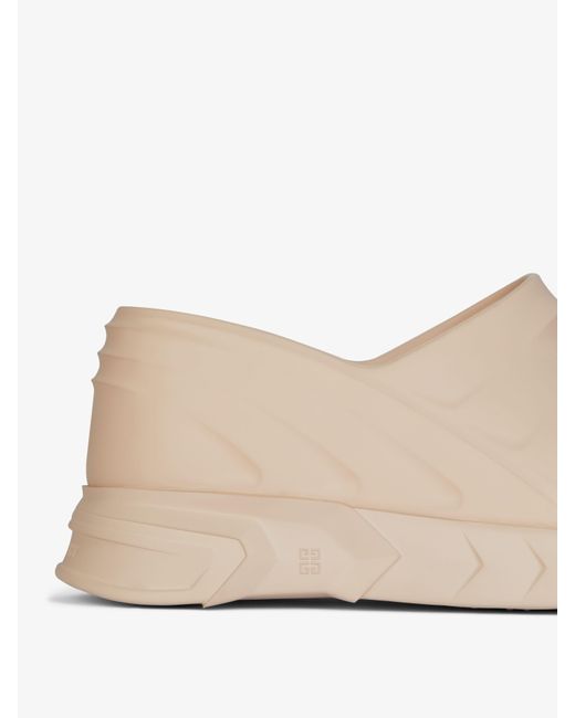 Givenchy Natural Marshmallow Wedge Sandals