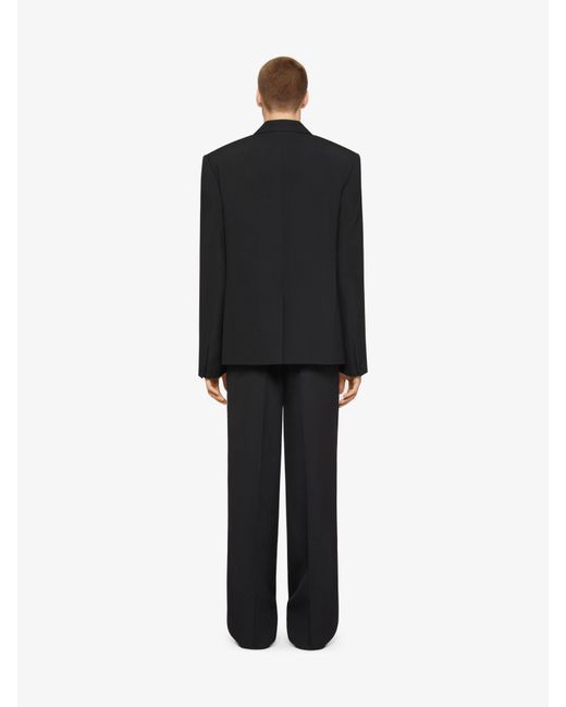 Givenchy Black Boxy Fit Jacket for men