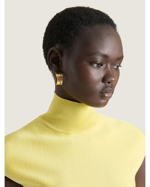 Boucles d'oreilles Tape en métal et émail Givenchy en coloris Natural
