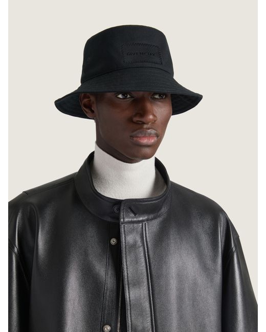 Givenchy Black Bucket Hat for men