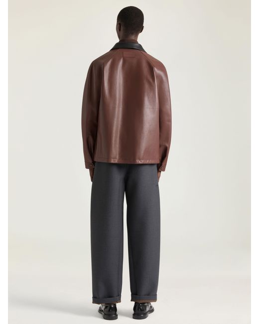 Givenchy Brown Couture Seam Jacket for men