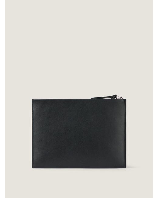 Givenchy Black Antigona Stamped Large Pouch for men
