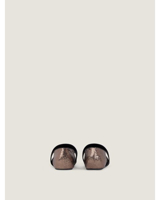 Givenchy Natural Sliced Square Ballerinas