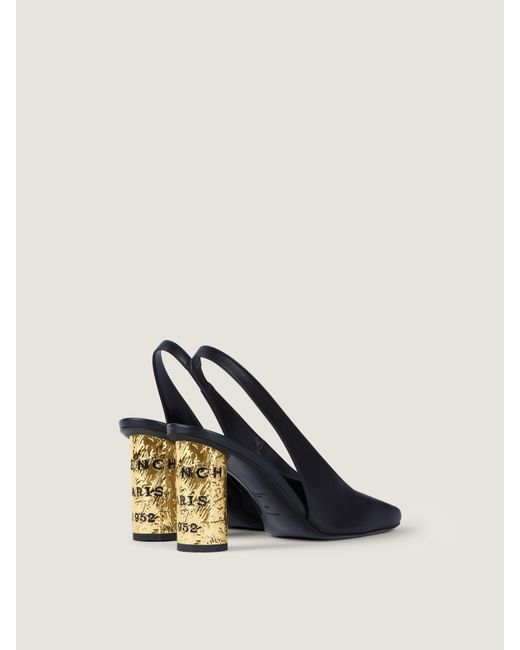 Givenchy Natural Tape Slingbacks