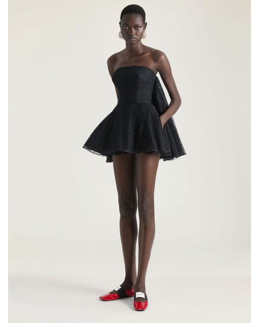 Givenchy Black Mini Bustier Dress