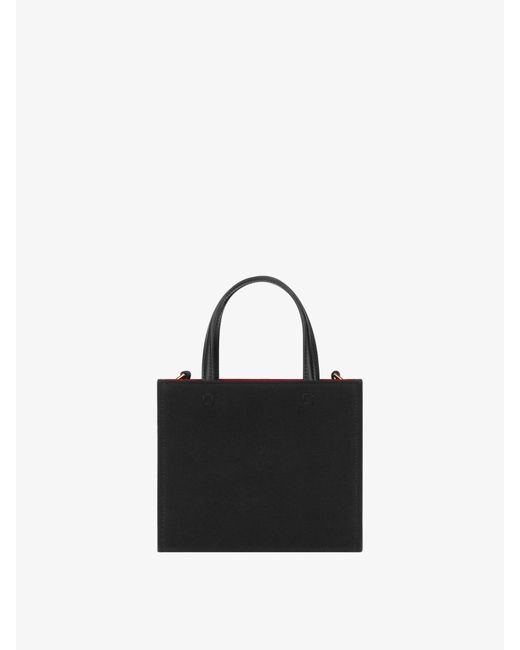 Givenchy Black Mini G-Tote Shopping Bag