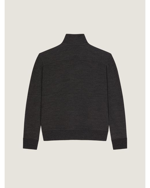 Givenchy Black Zipped Sweatshirt for men