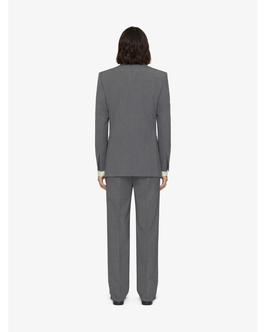 Givenchy Gray Slim Fit Tailored Pants for men