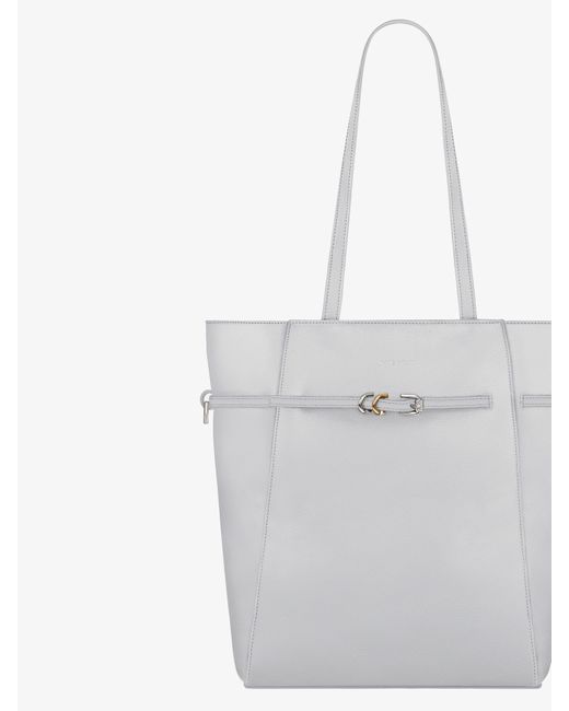 Givenchy White Small Voyou Tote Bag