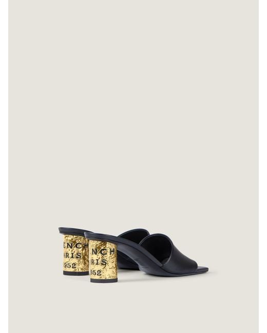 Givenchy Natural Tape Heeled Mules