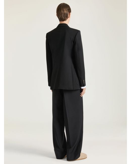 Givenchy Black Double-Breasted Slim Fit Jacket for men