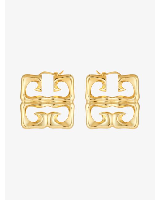 Givenchy Metallic 4g Liquid Earrings In Metal