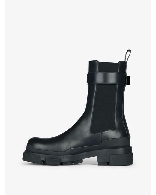 Givenchy Black Terra Chelsea Boots for men