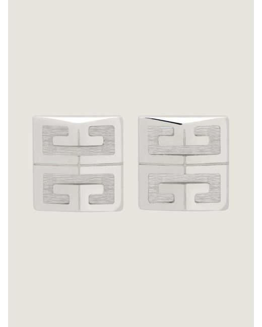 Orecchini 4G in metallo di Givenchy in Natural