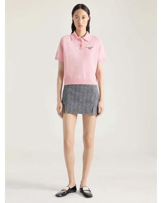 Givenchy Pink Polo Top