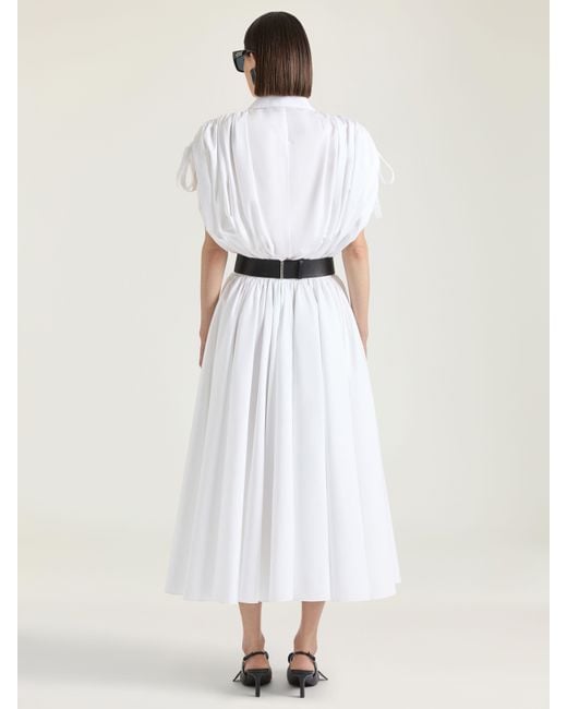 Givenchy White Long Shirt Dress