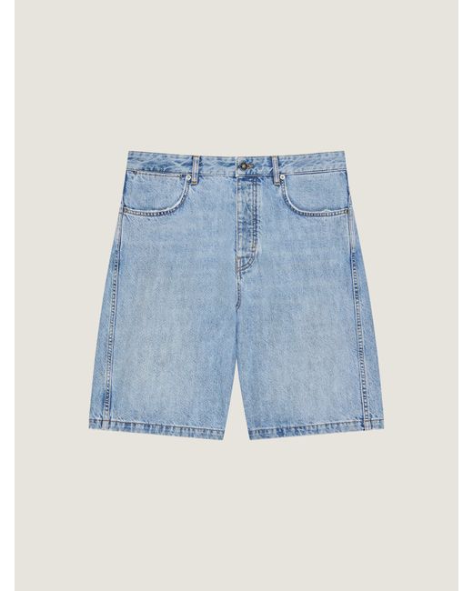 Givenchy Blue Couture Seam Bermuda Shorts for men