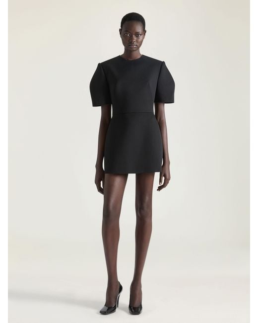 Givenchy Black Cocoon Mini Dress