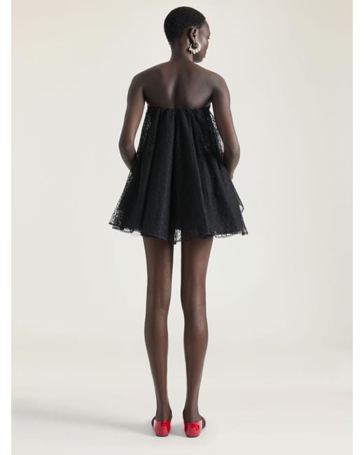 Givenchy Black Mini Bustier Dress