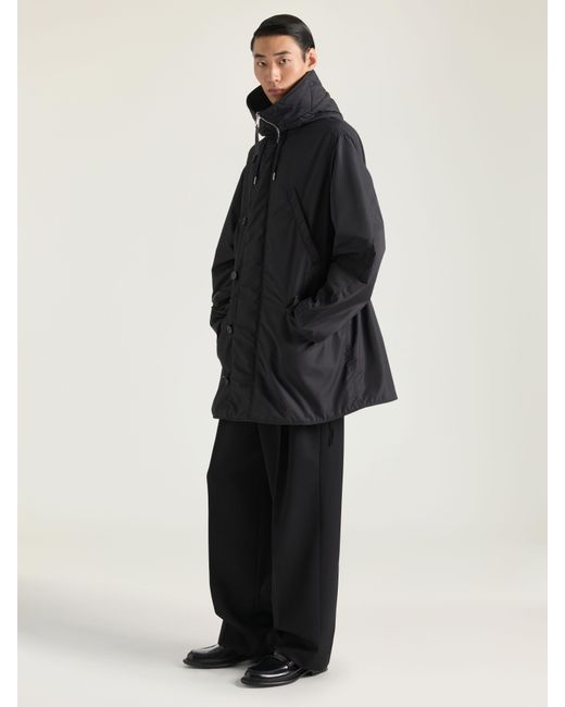 Givenchy Black Couture Seam Parka for men