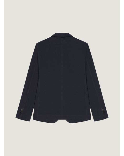 Givenchy Green Single-Breasted Deconstructed Jacket for men