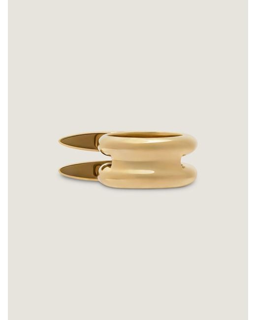 Givenchy Metallic Pinch Ring