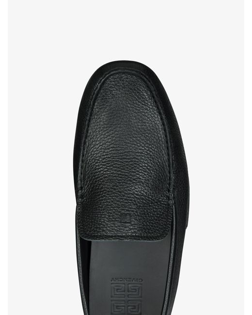 Givenchy White Mr G Driver Loafers for men