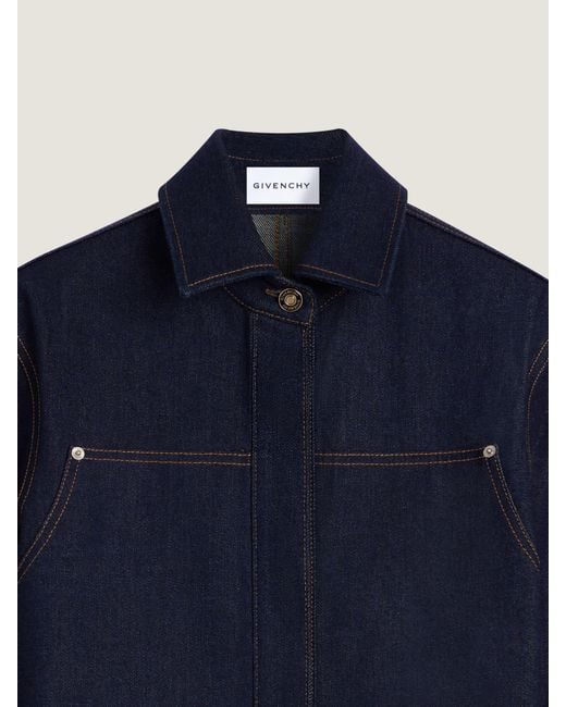 Givenchy Blue Shirt