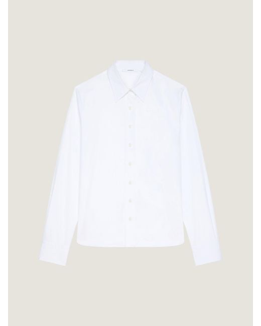 Givenchy White Logo Shirt