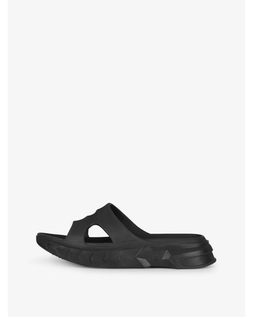 Givenchy White Marshmallow Flat Sandals for men