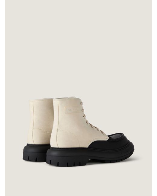 Givenchy White Cargo Desert Boots for men