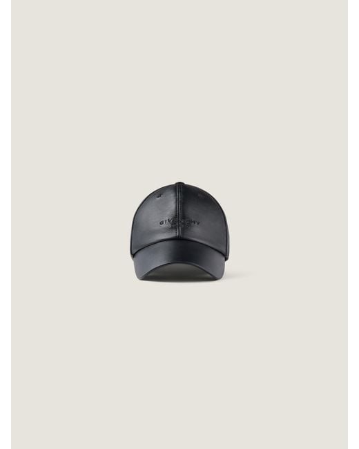 Givenchy Blue Paris Embroidered Cap for men