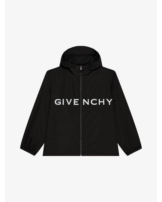 Givenchy Black Windbreaker for men