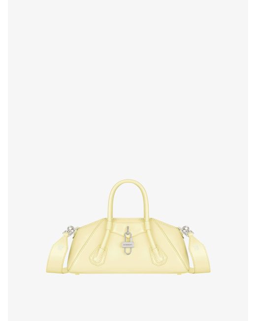 Givenchy Yellow Mini Antigona Stretch Bag