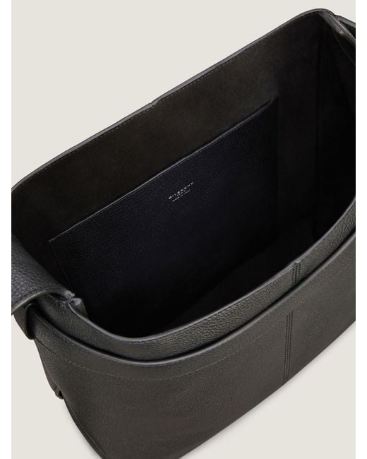 Givenchy Black Medium Belted Hobo Bag for men