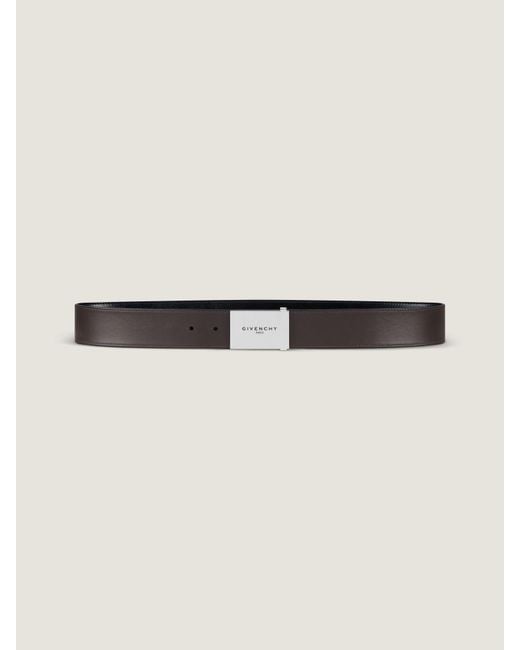 Givenchy Natural Label Reversible Belt for men