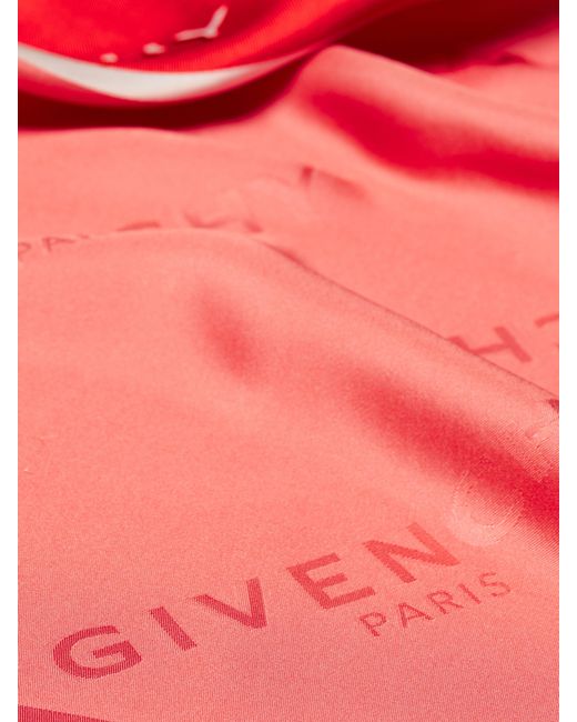 Givenchy Red Shadow Small Bicolor Square